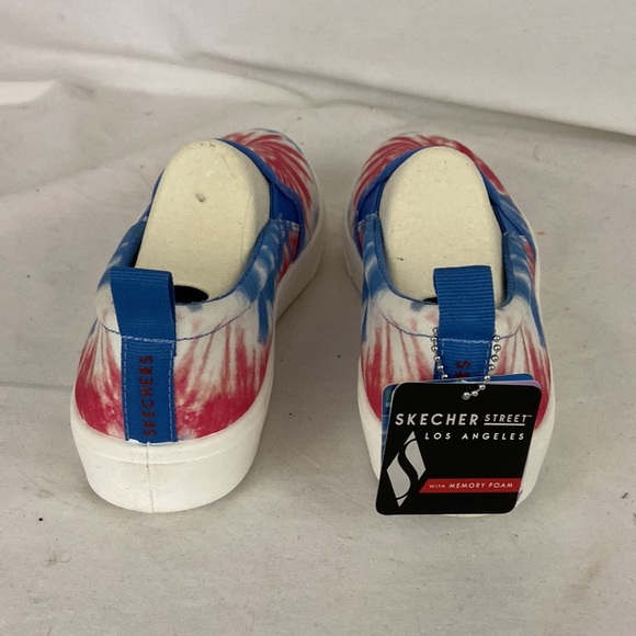 Skechers Street Los Angeles Poppy Hippie Hype Sneakers Size 9.5 - Picture 3 of 4